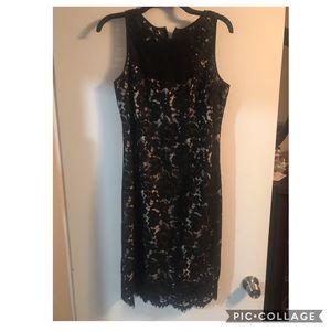 White House Black Market lace formal dress